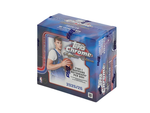 2025/26 Topps Chrome Sapphire Edition Basketball