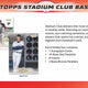 2025 Topps Stadium Club Baseball Hobby