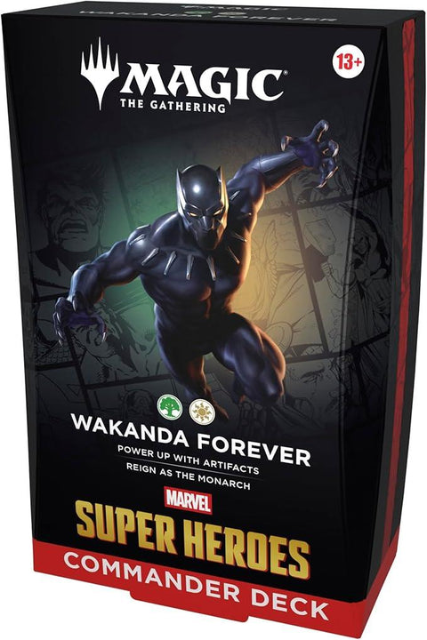 Magic the Gathering Marvel Super Heroes Commander 4-Deck Case