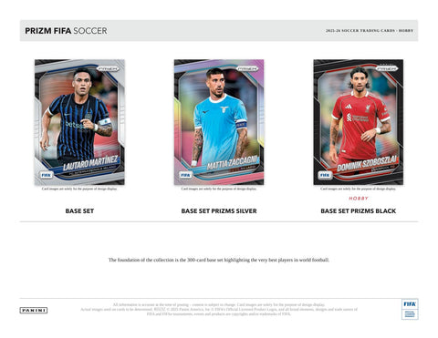 2025/26 Panini Prizm FIFA Soccer Hobby