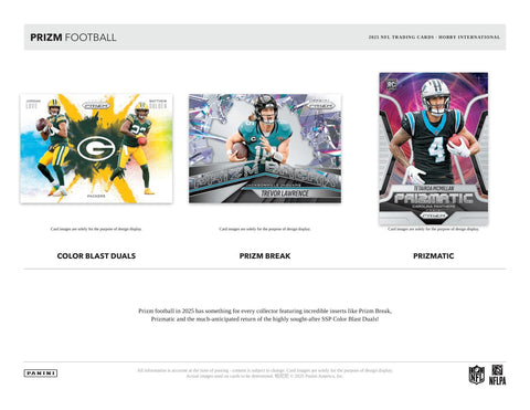 2025 Panini Prizm Football International Hobby