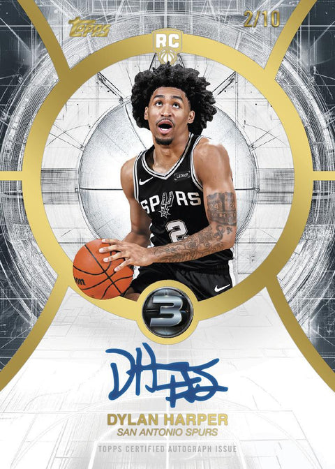 2025/26 Topps Three Basketball Hobby