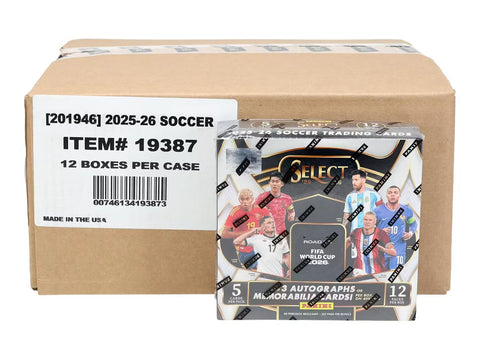 2025/26 Panini Select Road to FIFA World Cup Soccer Hobby