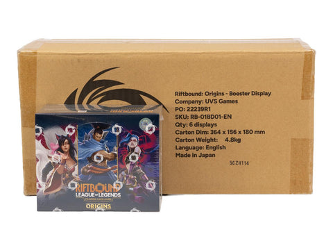 Riftbound League of Legends Origins Booster (2nd Print)