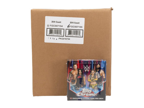 2026 Topps Chrome WWE Wrestling Mega