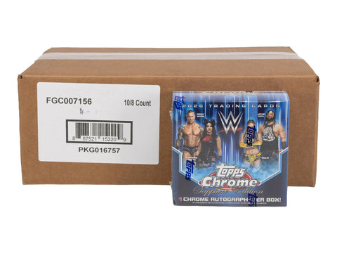 2026 Topps Chrome WWE Wrestling Sapphire Edition