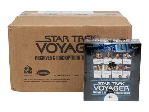 2026 Rittenhouse Star Trek Voyager Archives & Inscriptions Hobby