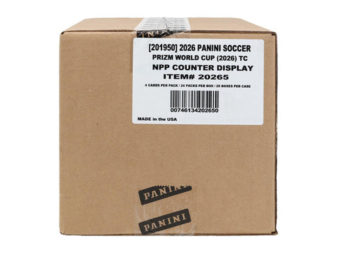 2026 Panini Prizm FIFA World Cup Soccer 24-Pack Retail