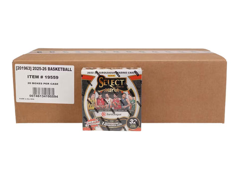 2025/26 Panini Select EuroLeague Basketball Mega Hobby