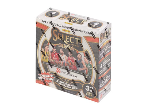 2025/26 Panini Select EuroLeague Basketball Mega Hobby