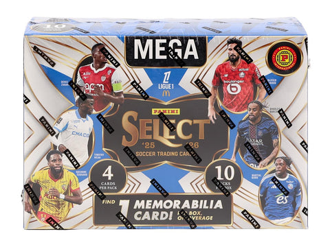 2025/26 Panini Select Ligue 1 Soccer International Mega Hobby