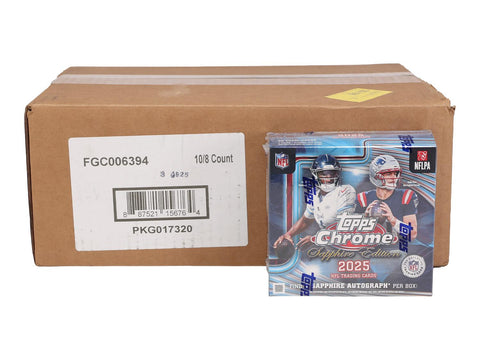 2025 Topps Chrome Football Sapphire Edition