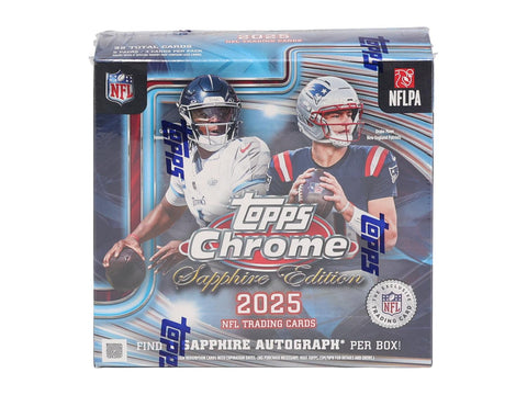 2025 Topps Chrome Football Sapphire Edition