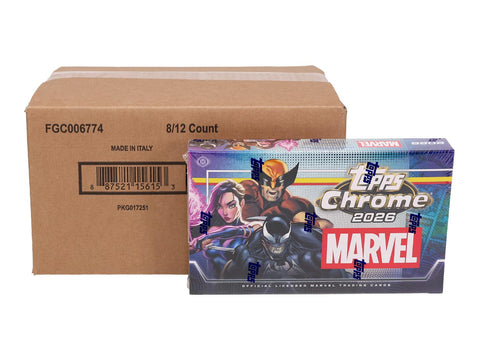 2026 Topps Marvel Comics Chrome Hobby