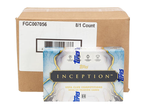2025/26 Topps Inception UEFA Club Competitions Soccer Hobby
