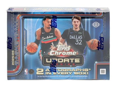 2025/26 Topps Chrome Update Series Basketball Delight