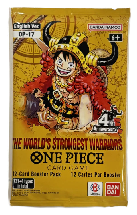One Piece TCG: The World's Strongest Warriors (OP-17) Booster
