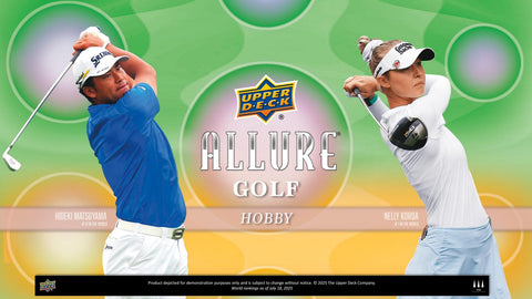 2026 Upper Deck Allure Golf Hobby