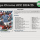 2024/25 Topps Chrome UEFA Club Competitions Soccer Hobby
