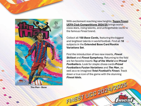 2024/25 Topps UEFA Club Competitions Finest Soccer Hobby