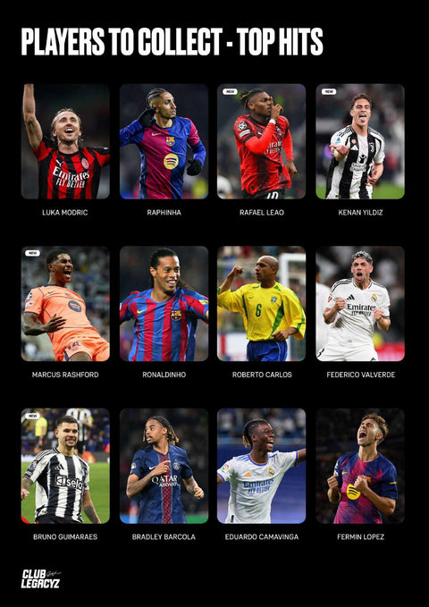 2026 Club Legacyz Icons Soccer Third Edition Hobby