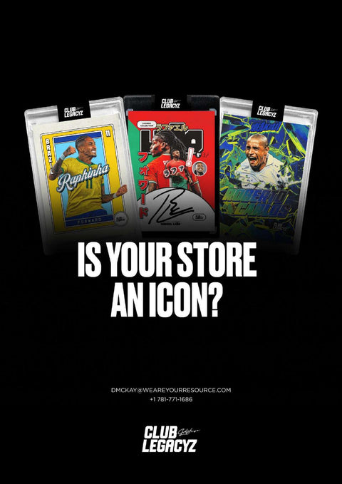 2026 Club Legacyz Icons Soccer Third Edition Hobby