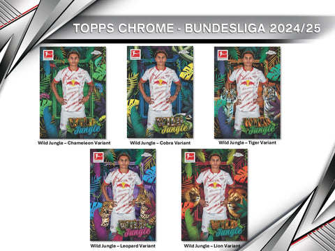 2024/25 Topps Chrome Bundesliga Soccer 7-Pack Blaster