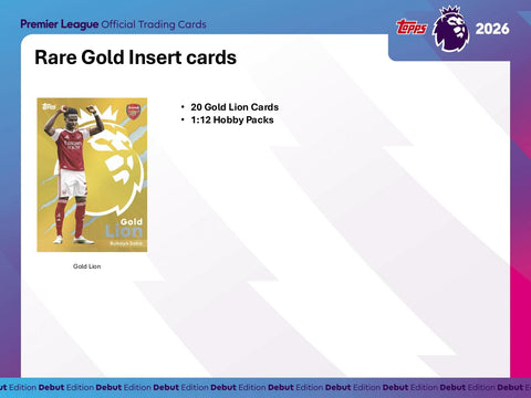 2025/26 Topps Premier League EPL Soccer Hobby