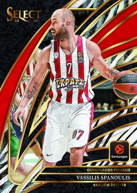2025/26 Panini Select EuroLeague Basketball Hobby