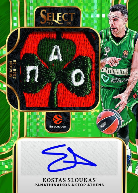 2025/26 Panini Select EuroLeague Basketball Hobby