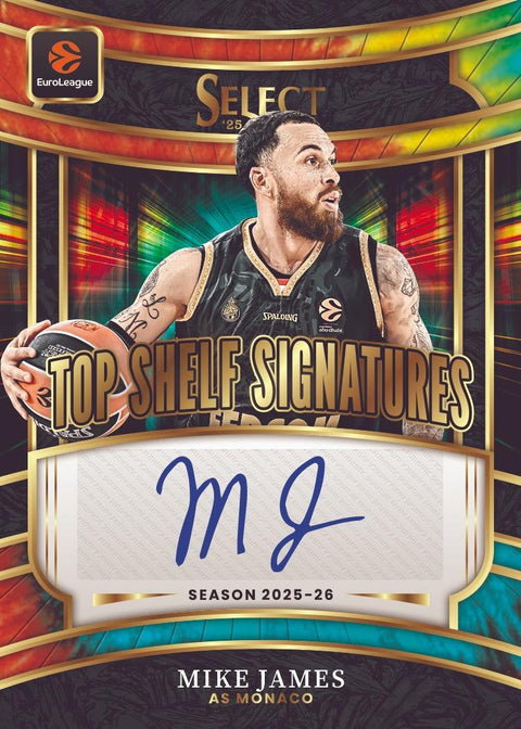2025/26 Panini Select EuroLeague Basketball Hobby