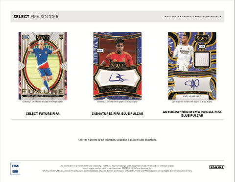 2024/25 Panini Select FIFA Soccer 6-Pack Hobby Blaster