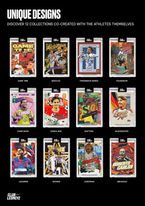 2026 Club Legacyz Icons World Heroes Soccer Fourth Edition Hobby