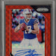 2018 Panini Red Wave Prizm Josh Allen RC Rookie AUTO 90/199 PSA 9