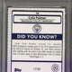 2021/22 Topps Merlin Cole Palmer Gold Atomic /50 PSA 9