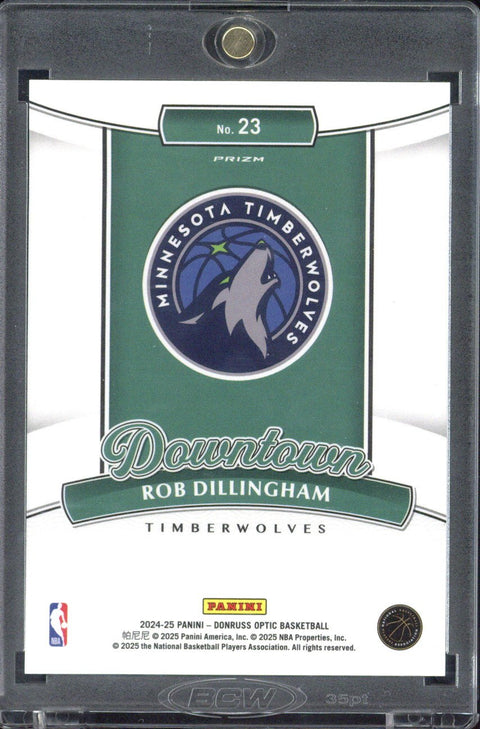2024/25 Panini Rob Dillingham RC Downtown