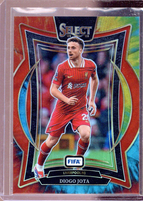 2024/25 Panini Select Fifa Diogo Jota Tie-Dye Prizm Livepool LFC 15/25