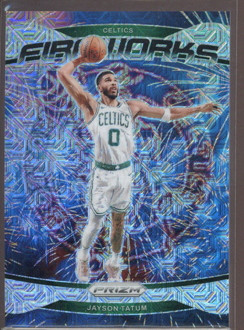 2024/25 Panini Prizm Jayson Tatum /25 Fireworks