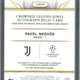 2025 Topps Reverence Pavel Nedved Autograph CLAR-PN /5