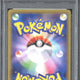 2016 Pokemon JP XY Promo Poncho-Wear. Pikachu Pokemon Center Mega Btl. #275 PSA 8