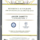 2024-25 Topps Reverence Javier Zanetti Autograph /5