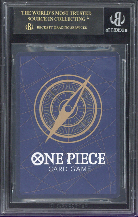 2023 One Piece OP02 Kuzan SEC PAR #121 BGS 10 Black Label