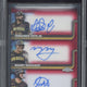 2025 Topps Chrome Updates Baseball Tatis Jr. / Machado / Merrill Triple Autograph /5 BGS 9 AUTO 10