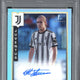 2022/23 Topps Chrome Juve Kenan Yildiz Bowman Chrome Autograph #KY PSA 9