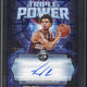 2025/26 Topps Three Koby Brea Phoenix Suns Autograph /15 #TP-KB