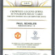 2024-25 Topps Reverence UCC Paul Scholes Autograph /10