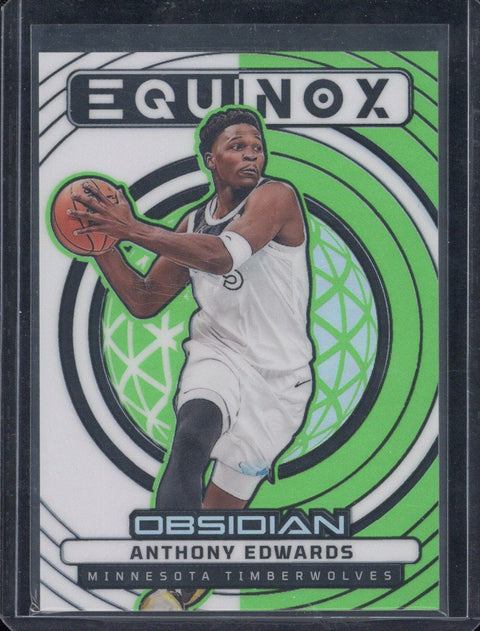 2024-25 Panini Obsidian Basketball Anthony Edwards Equinox /25 #13