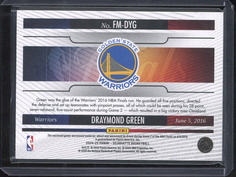 2024-25 Panini Silhouette Basketball Draymond Green /10 #FM-DYG