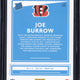 2020 Panini Donruss Football Joe Burrow Rated Rookie #301