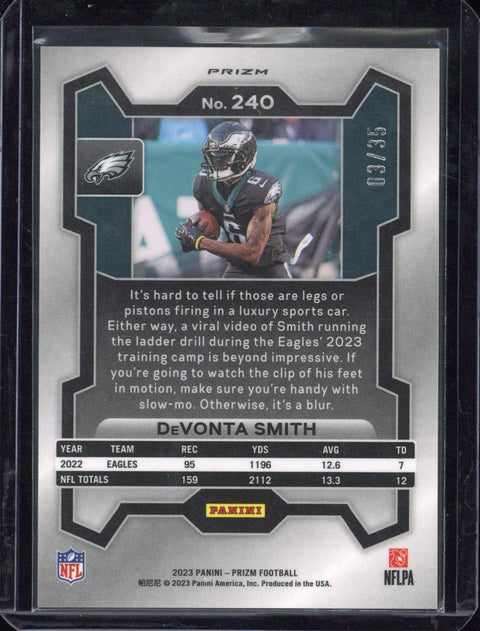 2023 Panini Prizm Football Devonta Smith /35 #240